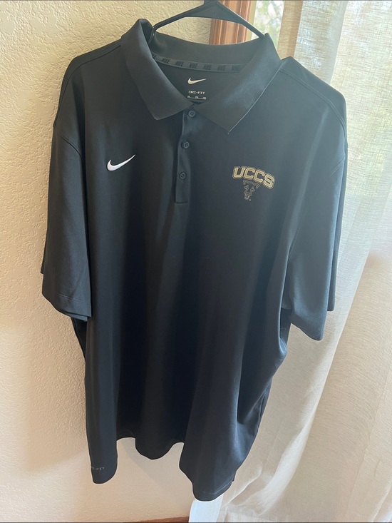 Nike Other - Nike Black UCCS Embroidered Dri-FIT Polo